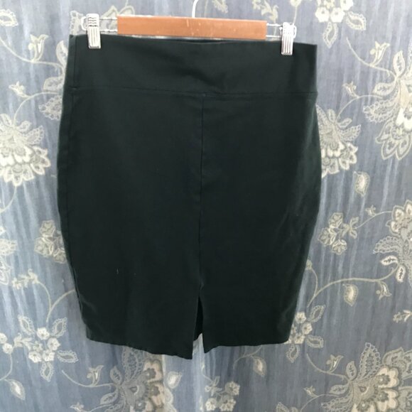 Hybrid & Company evergreen stretch pull-on bodycon pencil skirt size XL - Picture 1 of 2